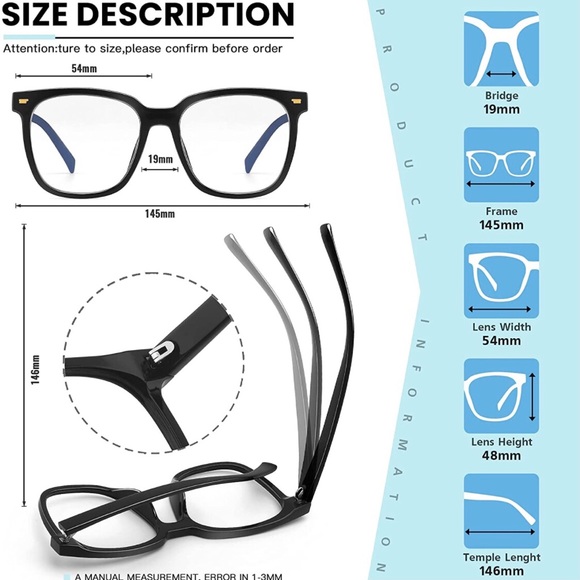 Blue Light Filter Glasses - Picture 5 of 9